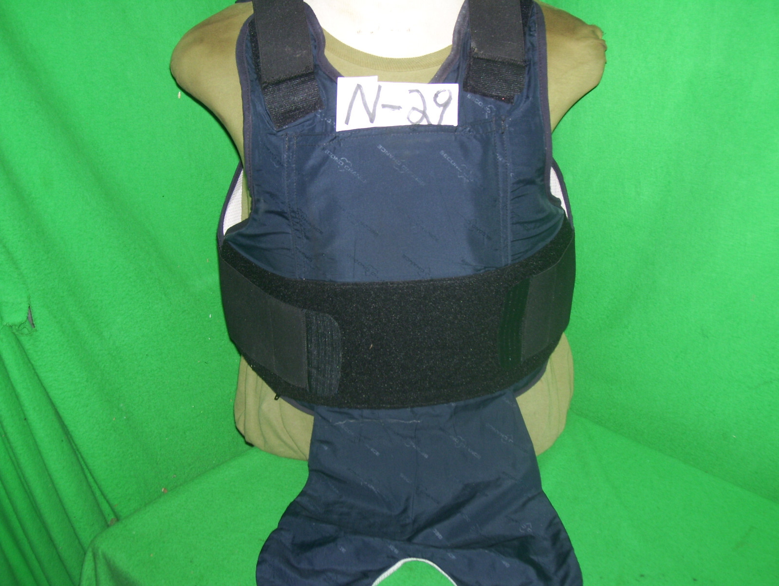 Safriland Body Armor Bullet Proof Vest Level IIIA Large-NOS-VG 2012+5X8 N-29