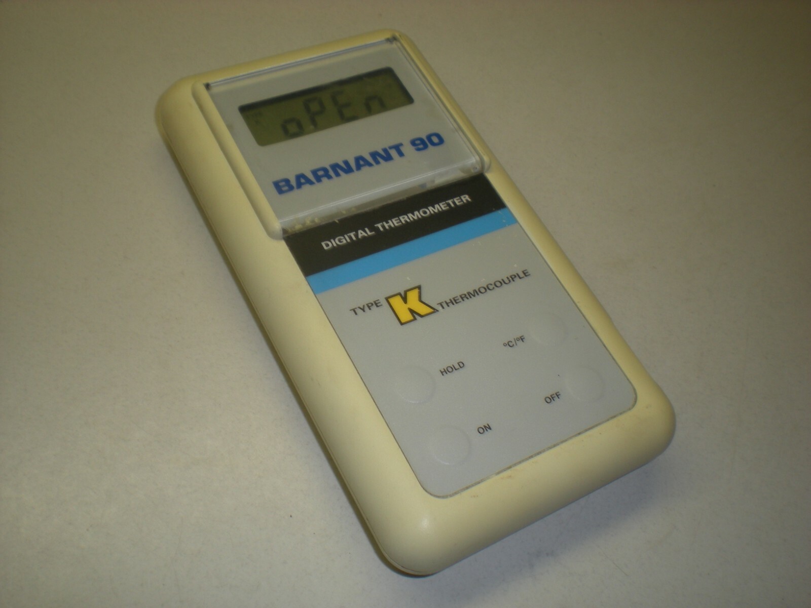 Barnant 90 Model 600-2840 Digital Thermometer - Tests OK as Shown