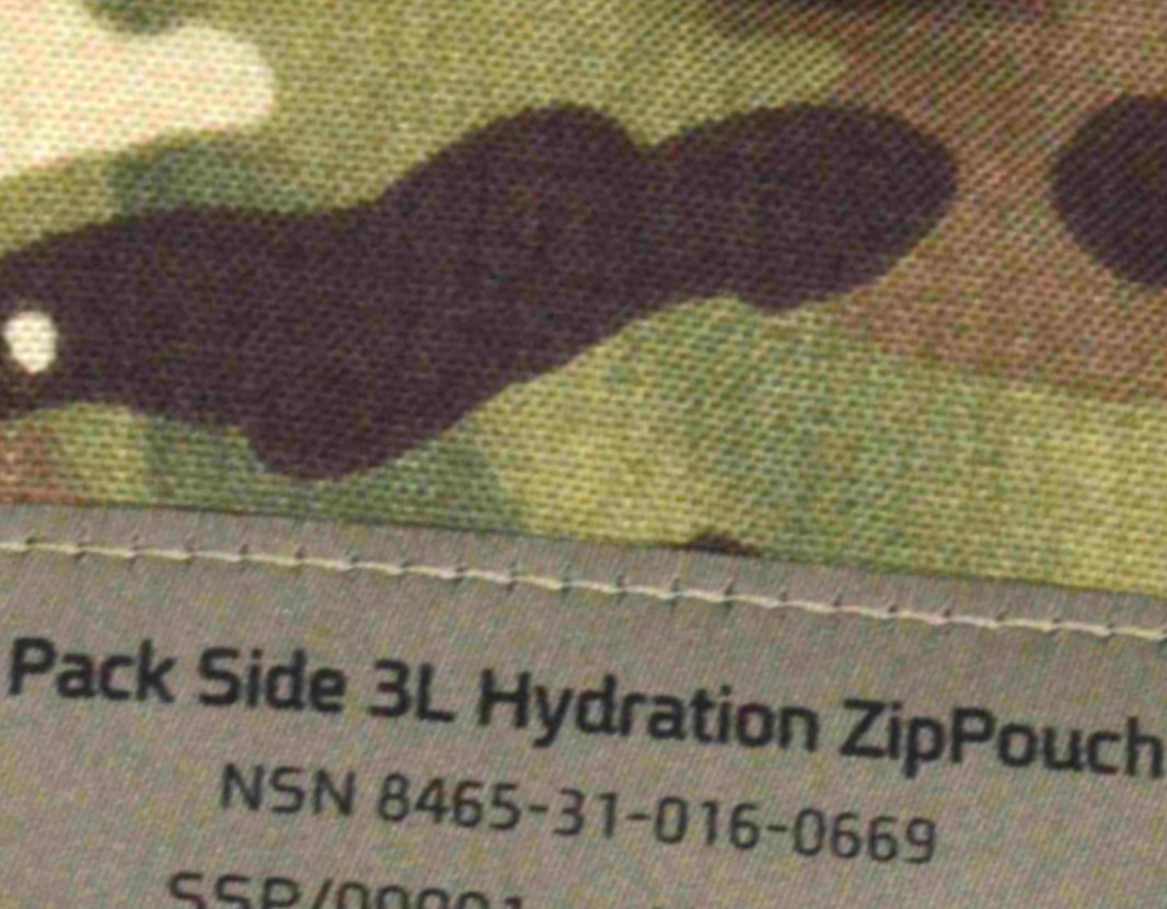 British Army MTP 3L Hydration System Water No Bladder