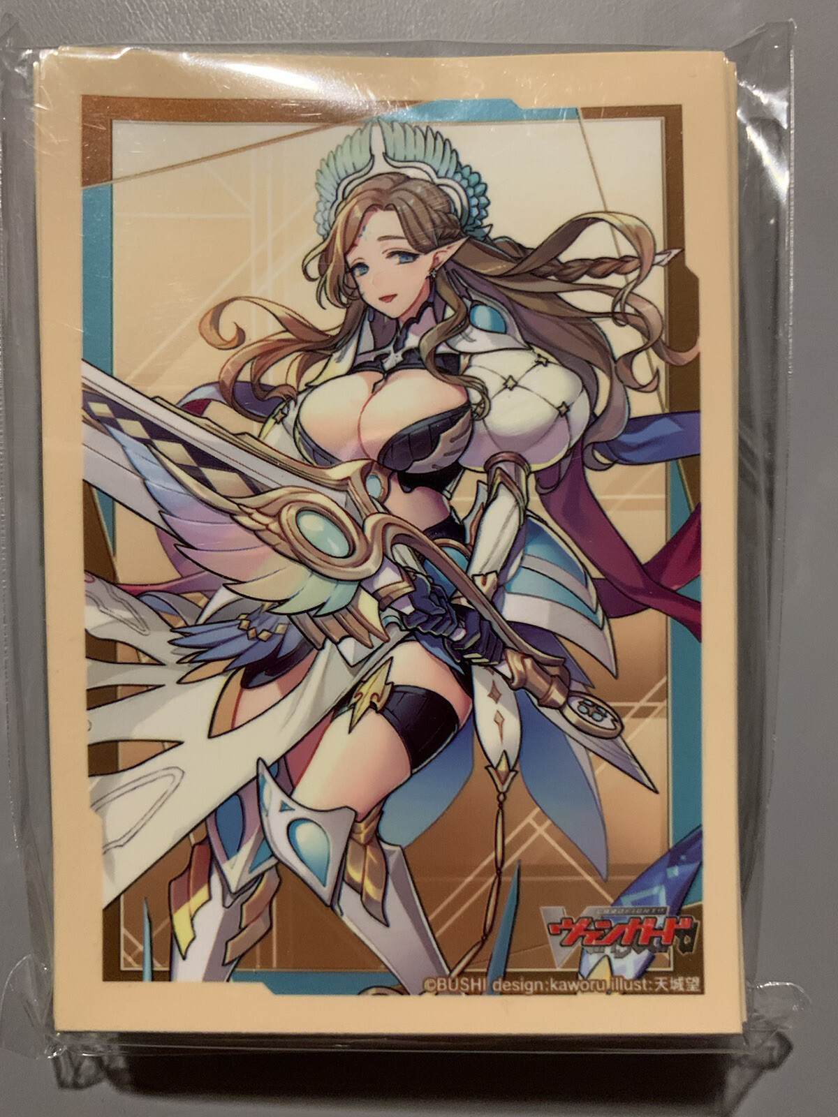 CARDFIGHT VANGUARD KNIGHT OF INTEGRITY THEGREA D-BT05 SLEEVES (53 PCS)