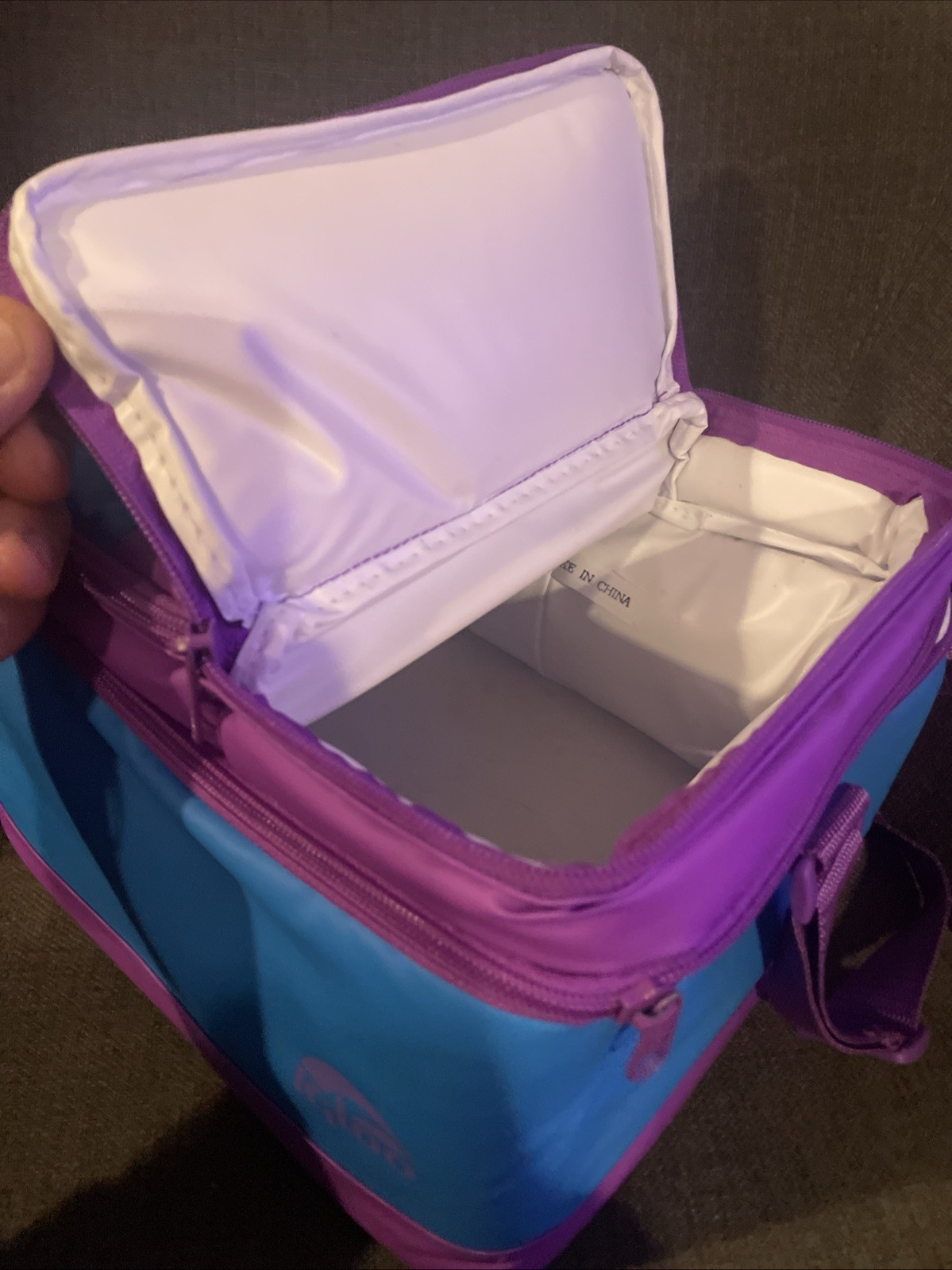 Igloo Collapsible And Cool Lunch Bag Cooler, Separate Snack And Sandwich Mint