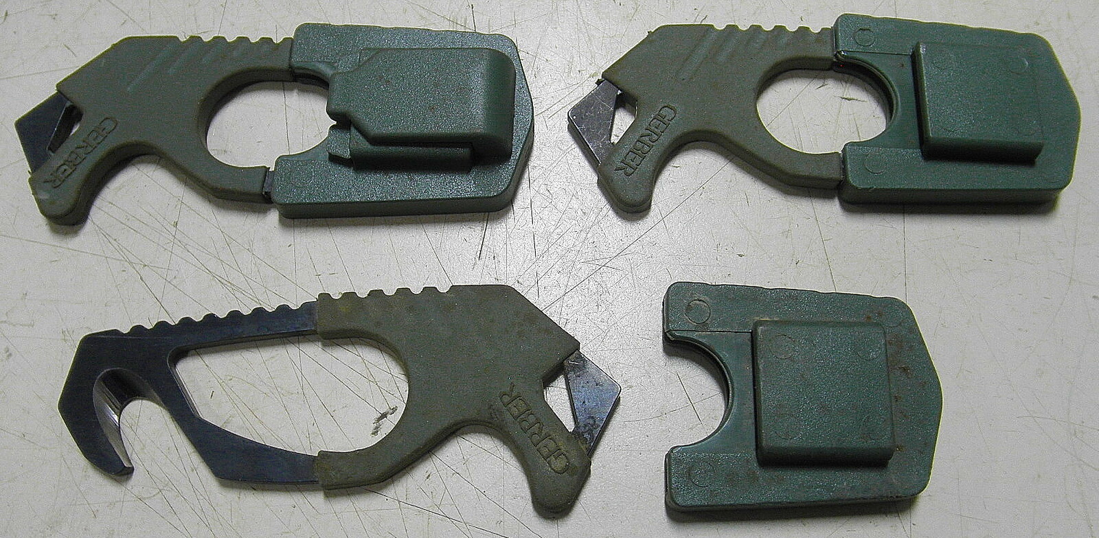 Set of 3 Gerber Strap Cutter 5110-01-578-4890 22-01944