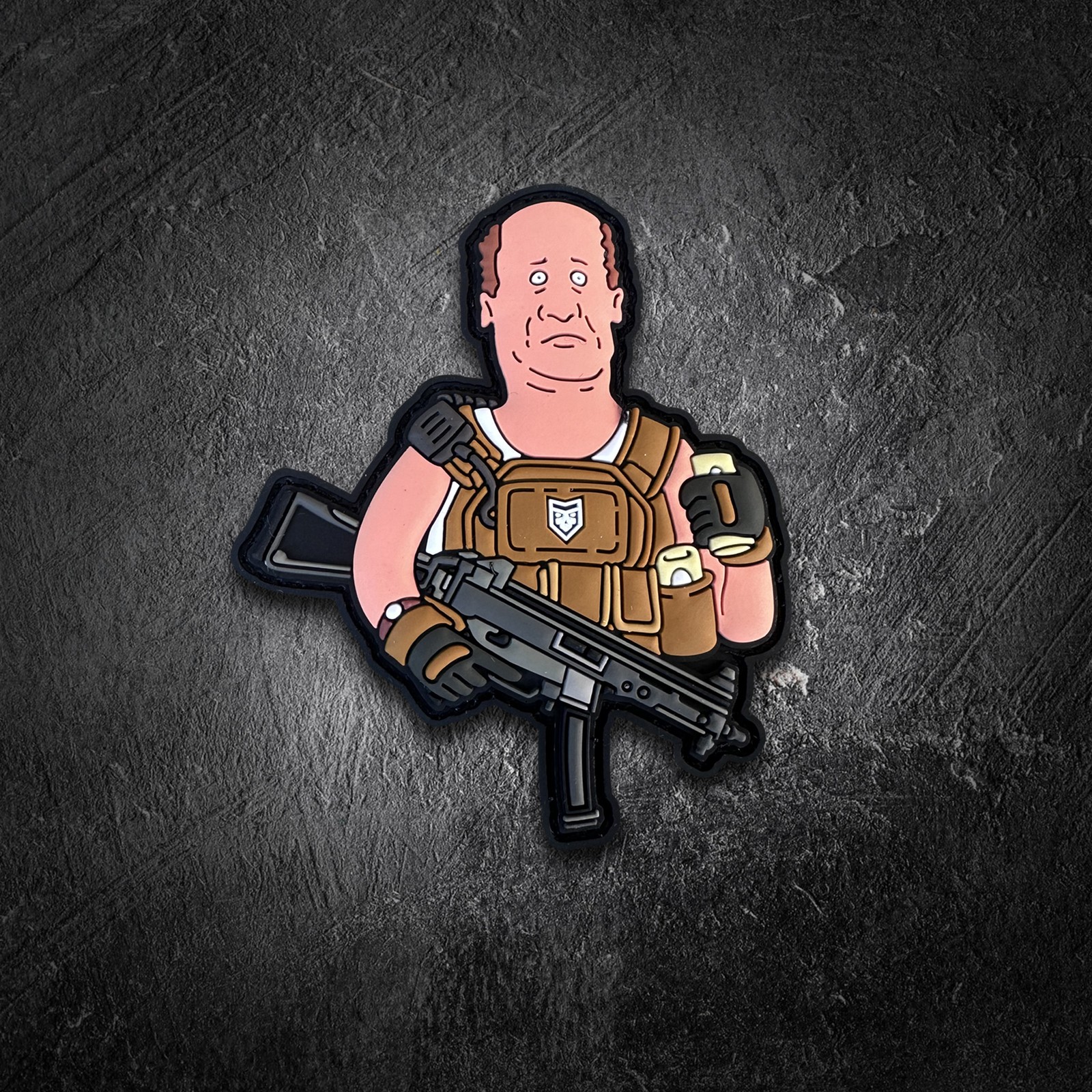 King of the Hill: Tactical Bill PVC Morale Patch