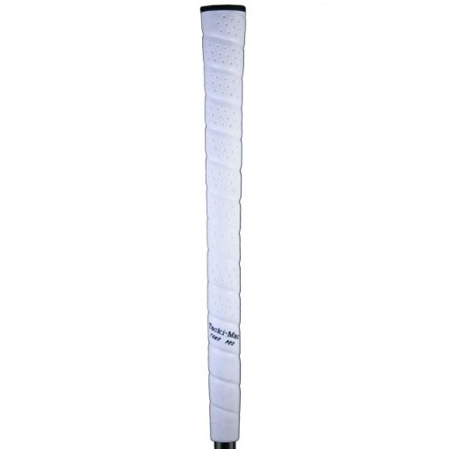 Tacki-Mac Itomic Wrap Grip (WHITE, Standard, .580) Black Cap Golf NEW