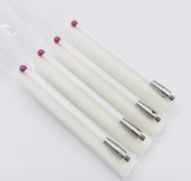M4 A-5000-3712 CMM Touch Probe Stylus 6mm Ruby Ball CNC Probe Tip Ceramic shaft