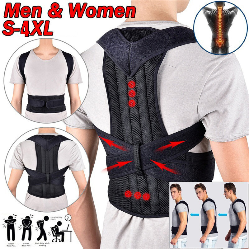 Snoky Posture Corrector for Women and Men, Back Support straightener, Shoulder