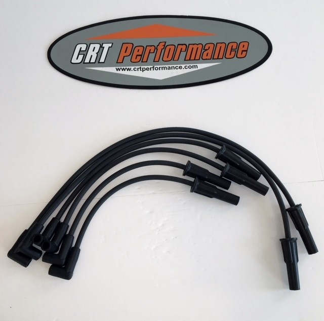 CHEVY Inline 6 / Straight 6 194-216-235 GM HEI 8mm HP Spark Plug Wire Set BLACK
