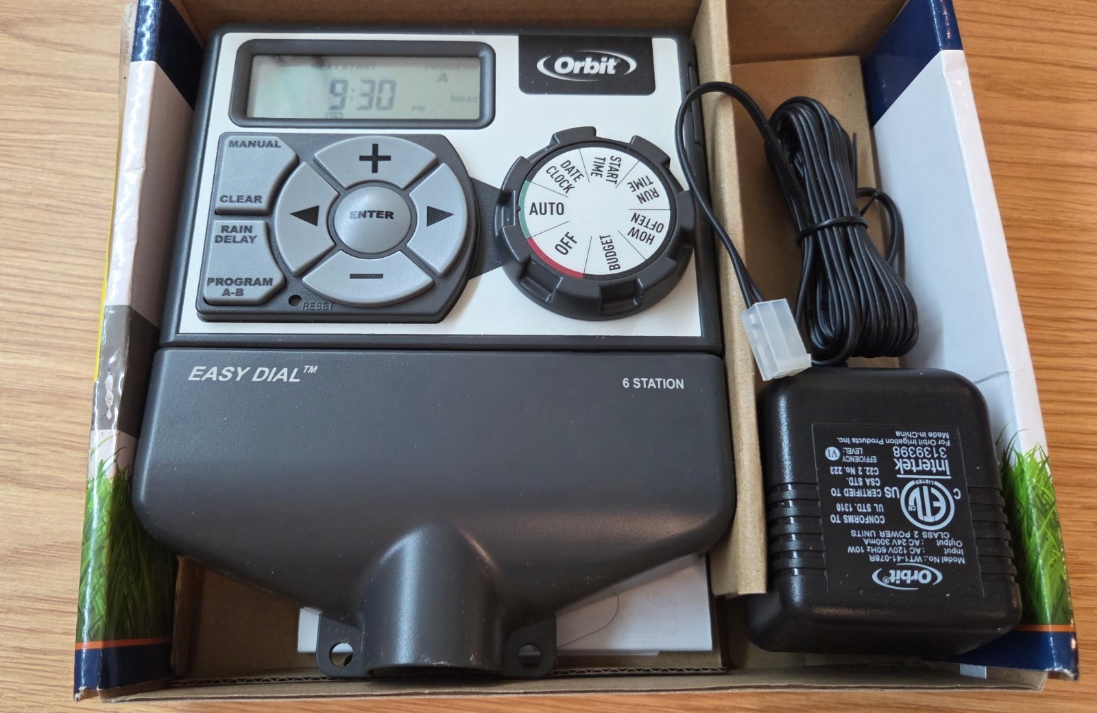 Orbit 6 Station Easy Dial Sprinkler Timer # 28966