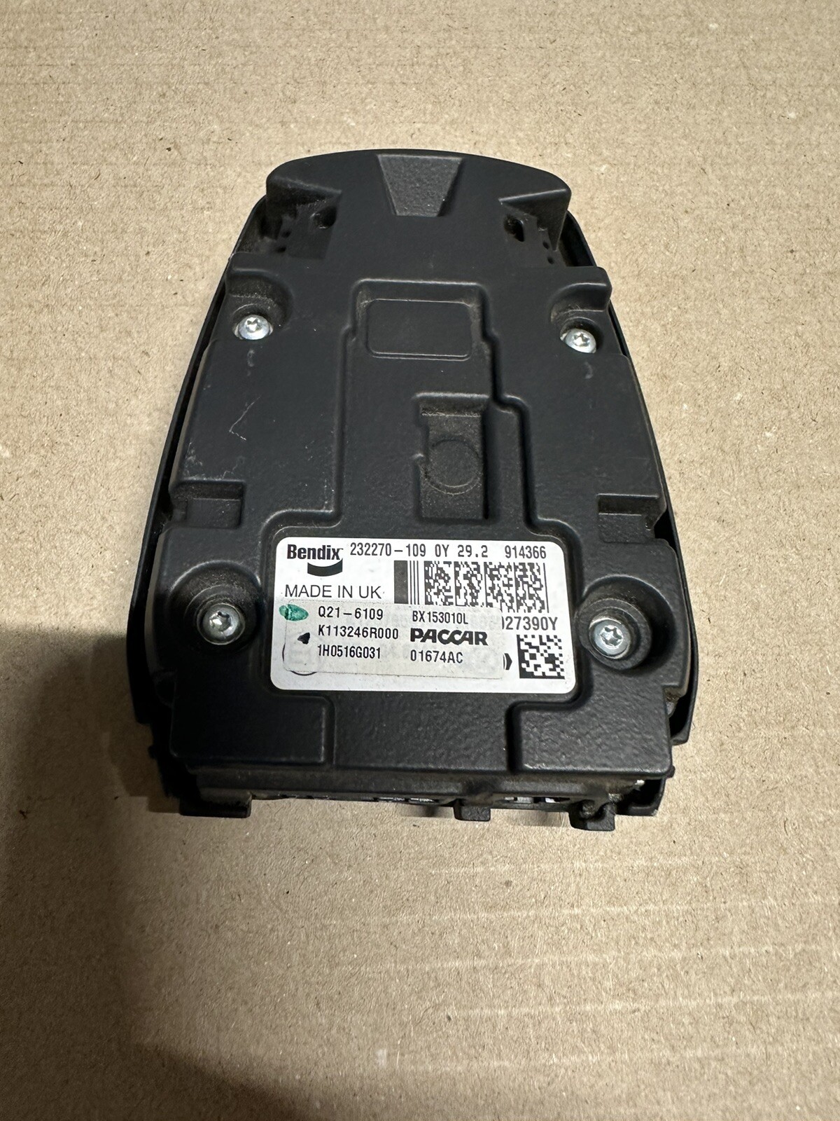 Bendix Collision Mitigation Camera