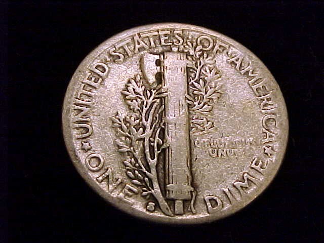 1928-S Mercury Dime, Very Good Grade