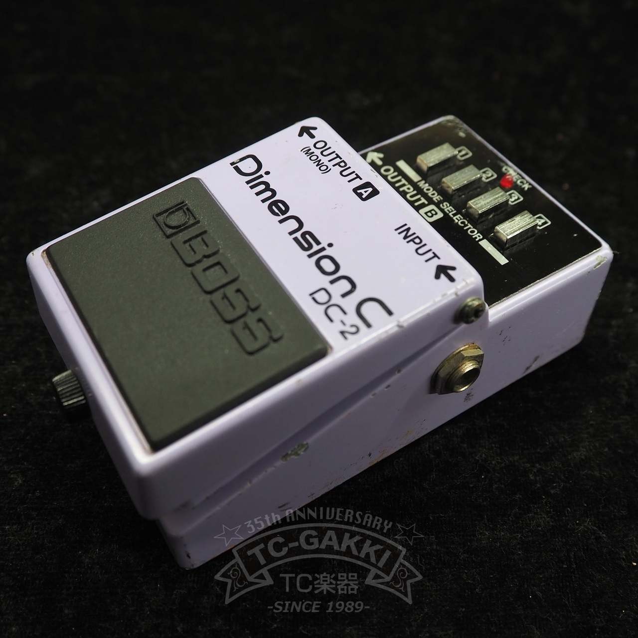 BOSS DC-2 Dimension C Chorus Guitar Effect Pedal Used Natural Sound