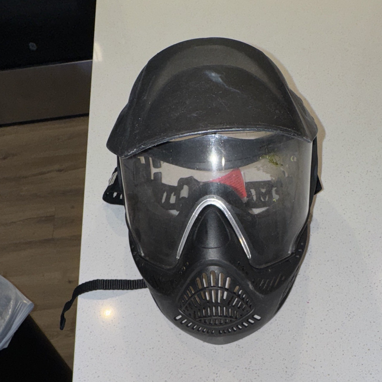 JT Spectra Black Paintball Full Face Mask with Goggles