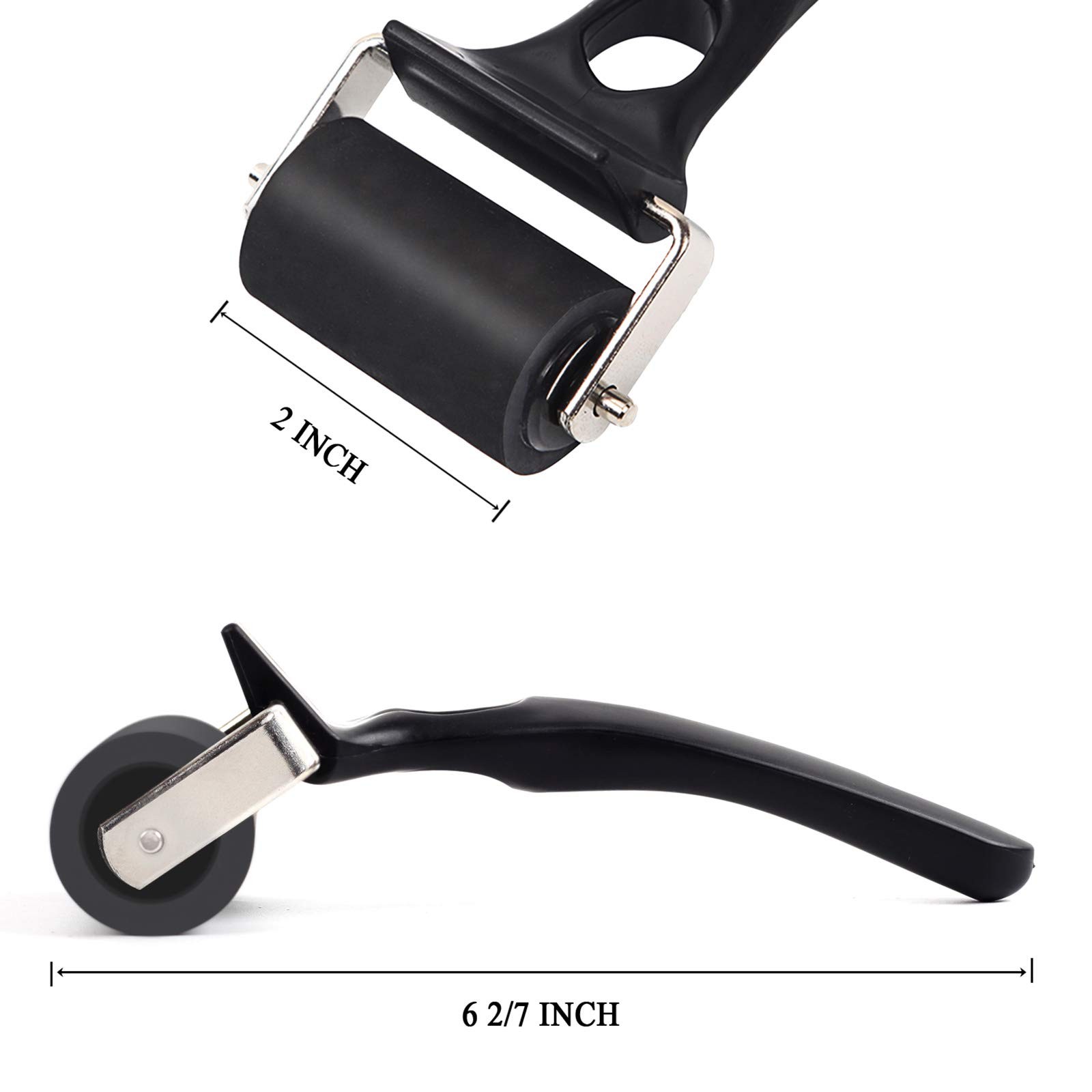 2 Inches Rubber Roller Brayer for Crafting