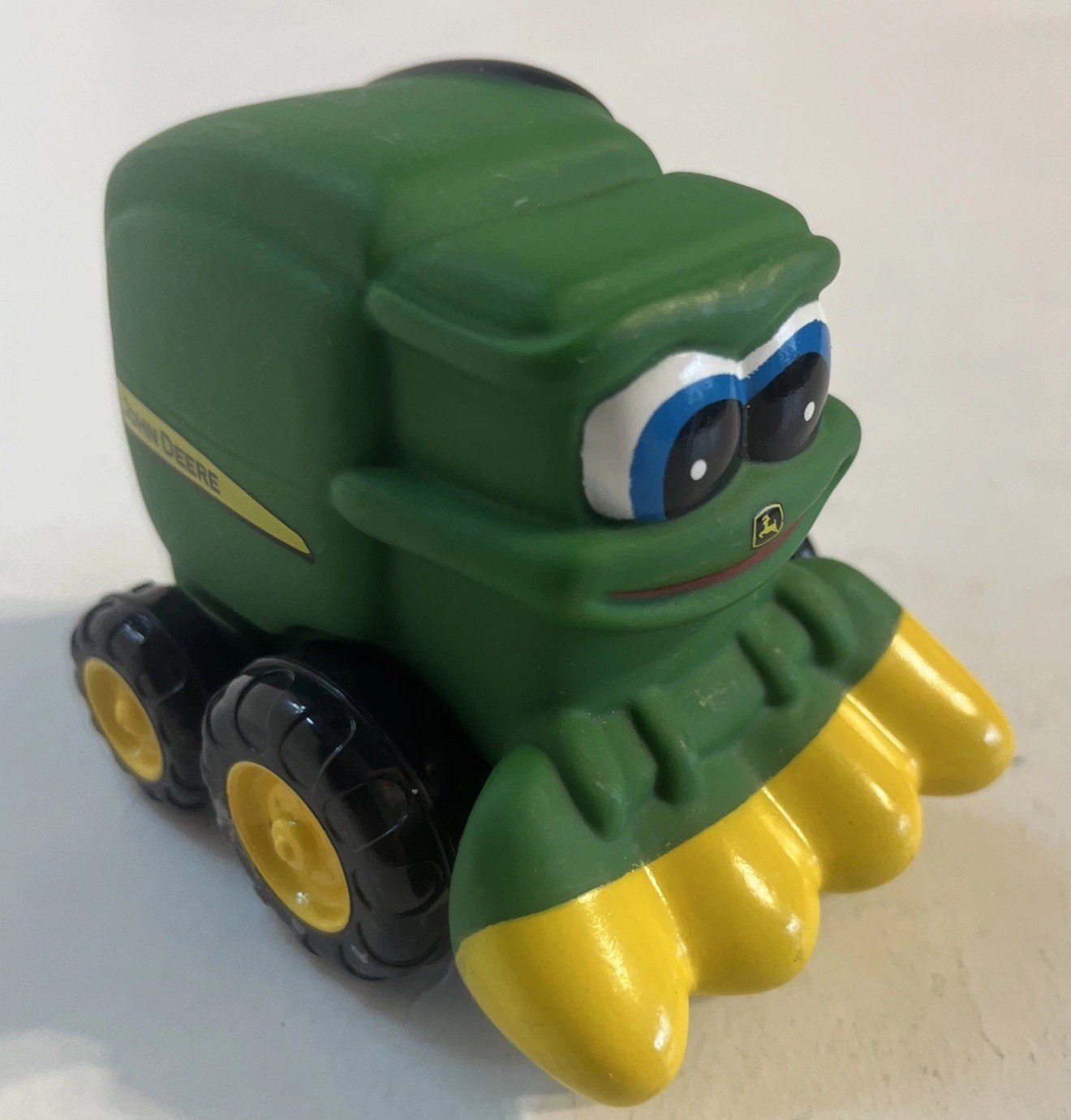 ERTL John Deere Cory Combine Green Yellow Plastic Collectible Play Toy