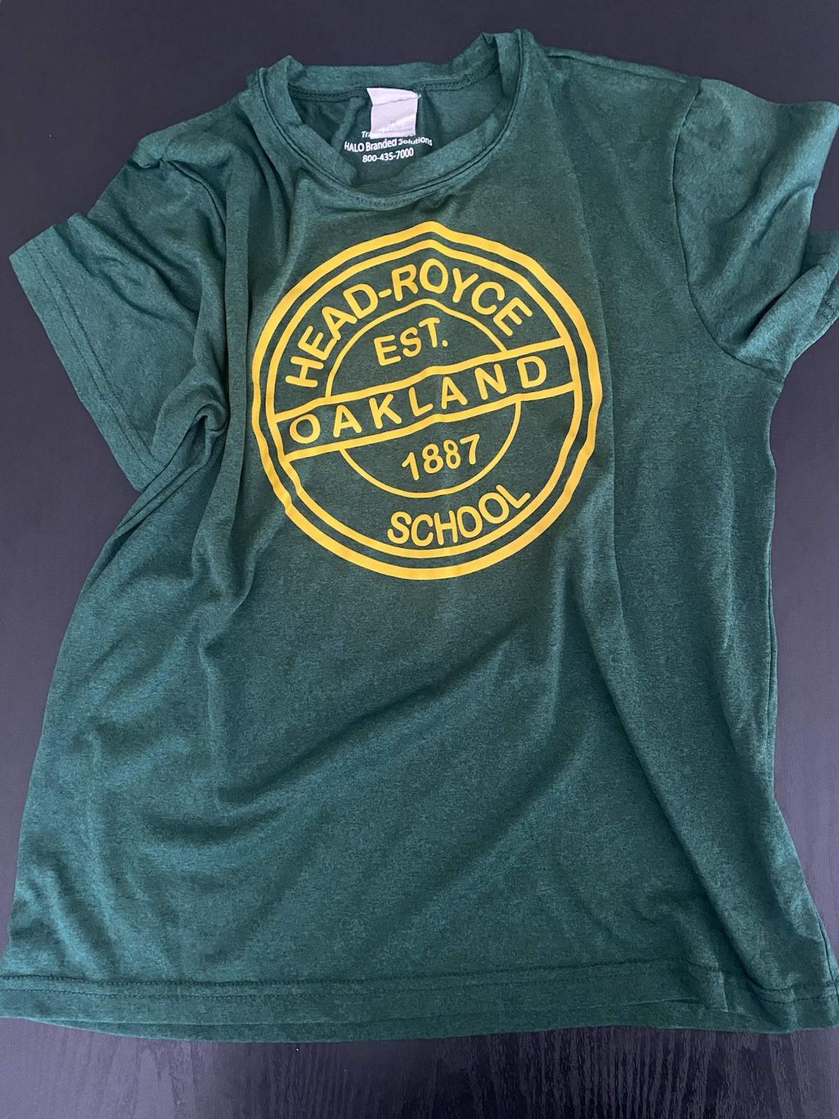 Sport Tek T shirt Youth M Oakland Head -Royce School 1887