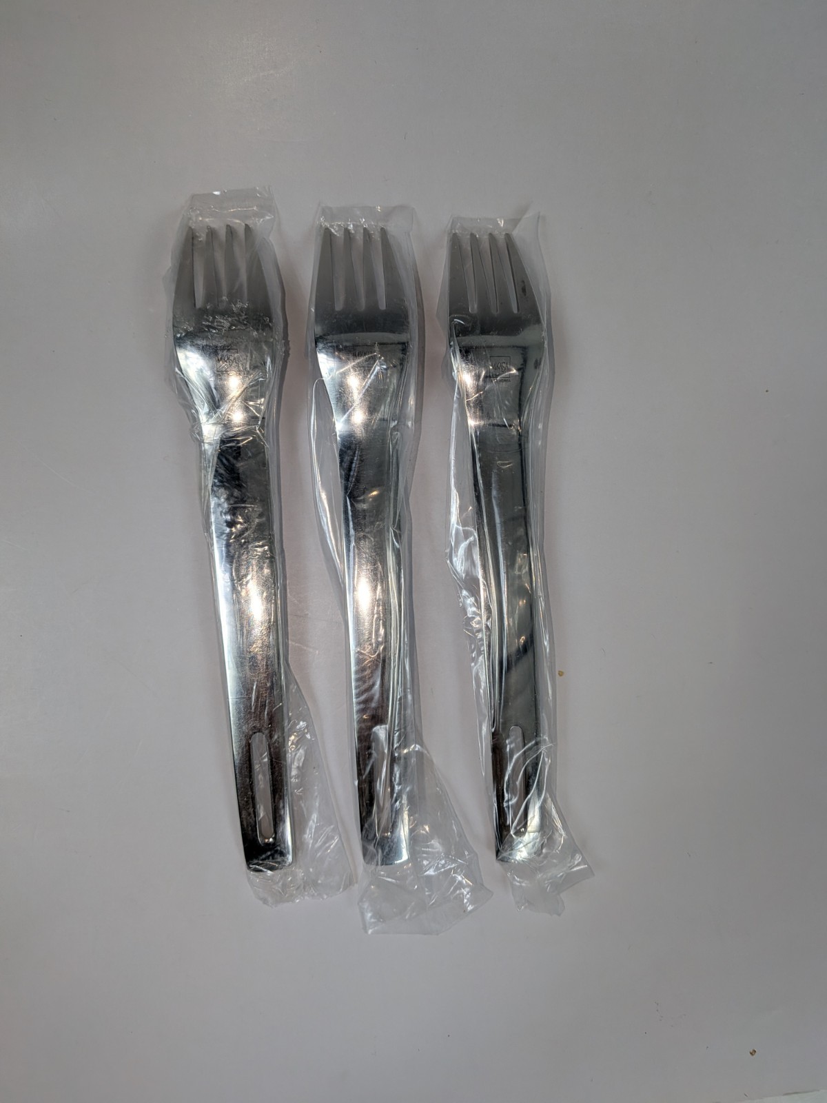 Mikasa RAVE Stainless Flatware 3 Forks NEW