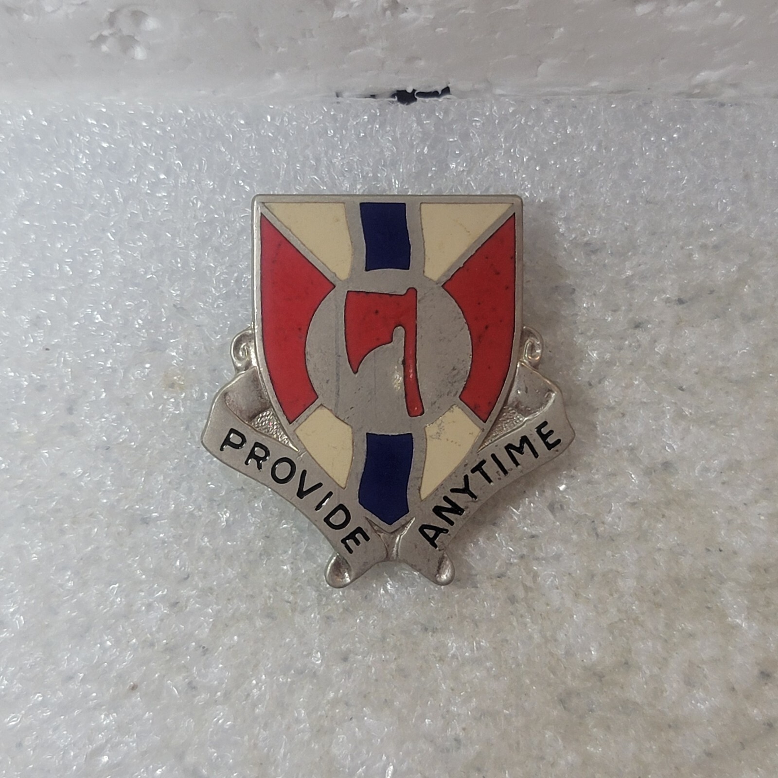 U.S. Army Reserve DI Pin 1704th Support Battalion Provide Anytime DUI Crest