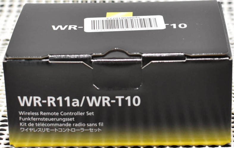 Nikon Wireless Remote Controller WR-R11a / WR-T10 Set WRR11aset From Japan New