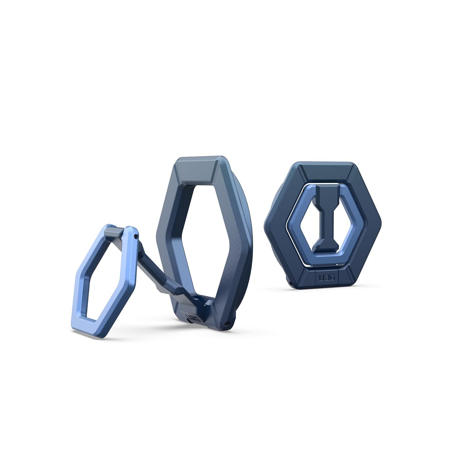 UAG MagneticRing Stand Compatible with MagSafe, 360 Rotation Mallard/Bright Blue