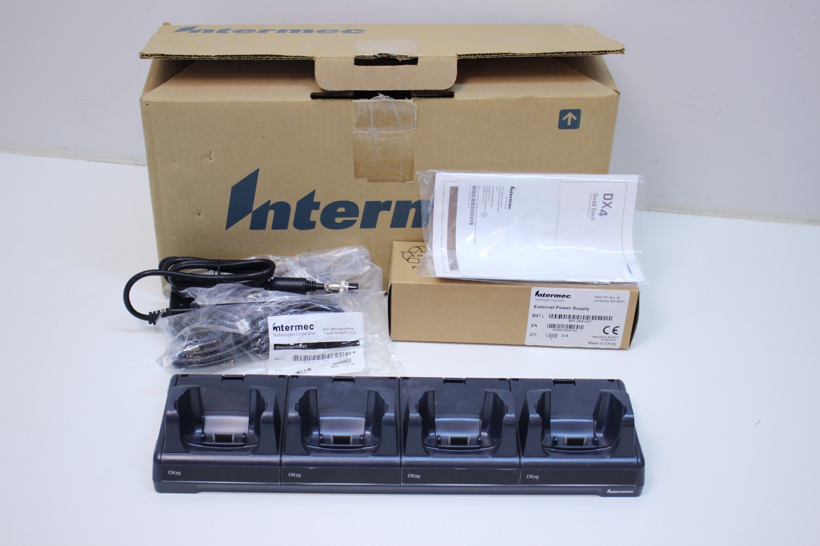Intermec Flex Dock DX4 1002UU04 DX4A2111110 Charger Dock Station CN70 CN70e