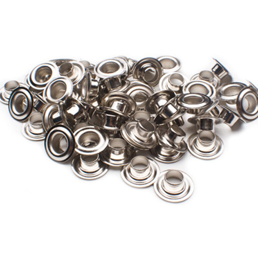 Corset Making Supplies: Grommet + Washer - Sz. 0 Silver (Gross-144pcs)