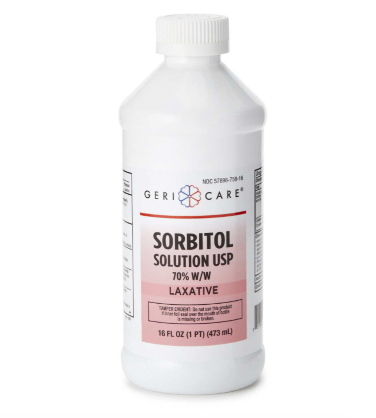 Geri-Care Laxative Liquid 16oz 70% Sorbitol - 5 Bottles