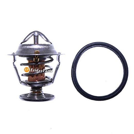 FridayParts Thermostat 129470-49801 for Yanmar 3JH2-E 3JH3-E | 4JH2E 4JH2-TE