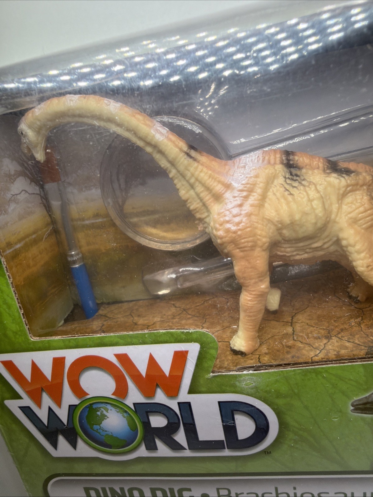 Wow World BRACHIOSAURUS Dino Dig STEM Model Kit Excavation Play Set NEW