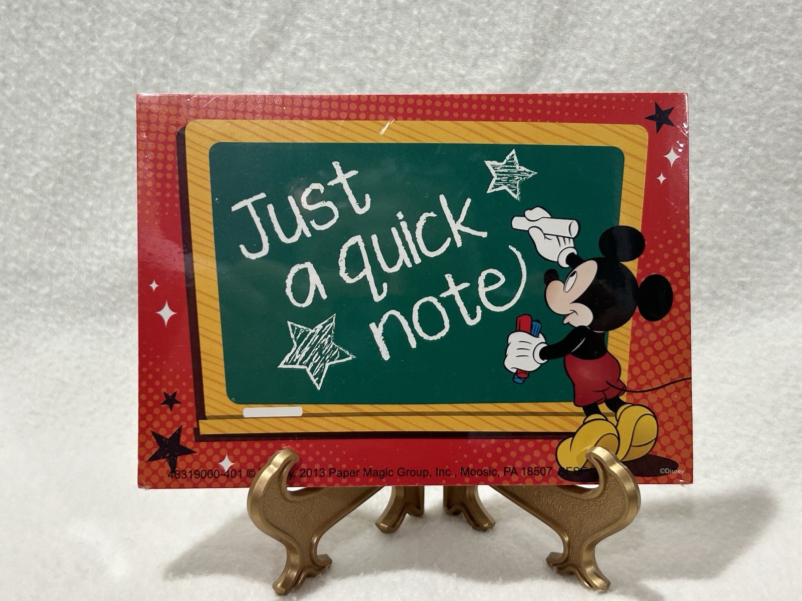 Disney Classroom Postcards Teacher Cards 36 pk Mickey Mouse MINT
