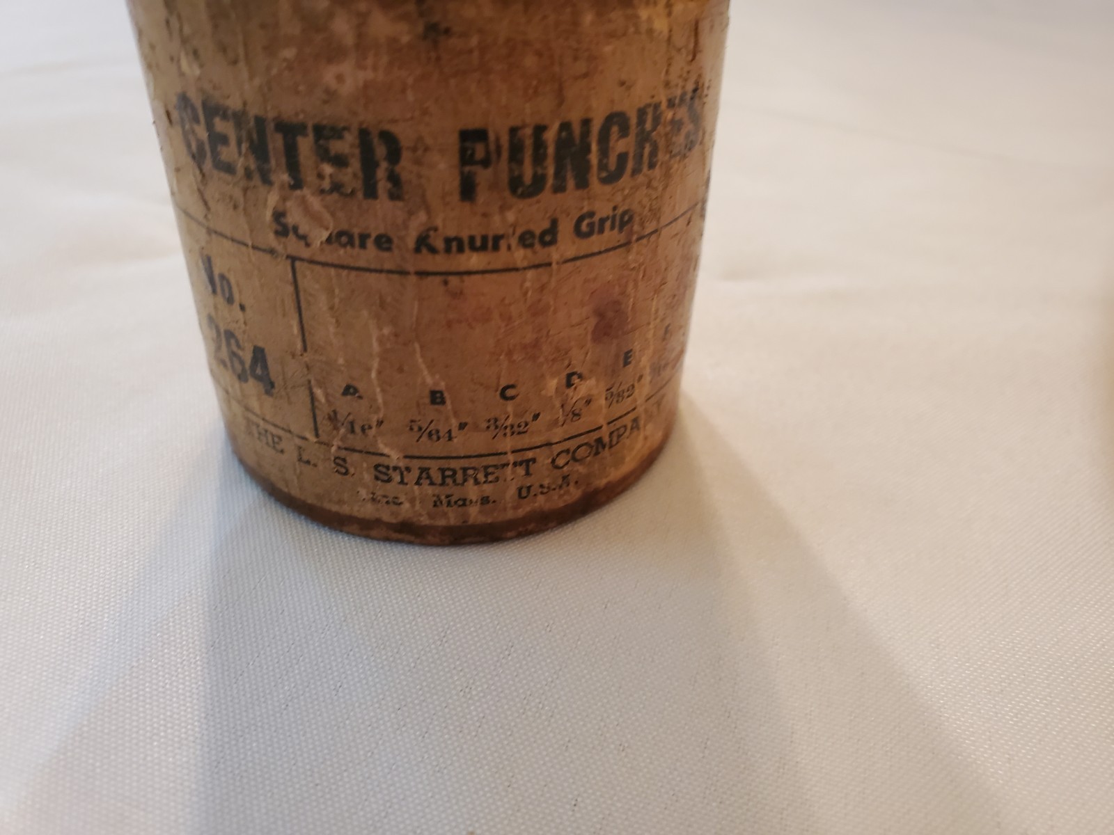 Vtg Starrett 264 Center Punches Incomplete