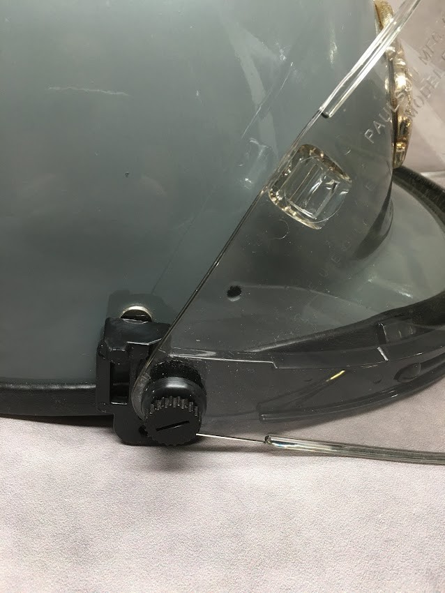 Protective Helmet Size Medium with Paulson Face Shield FF-6