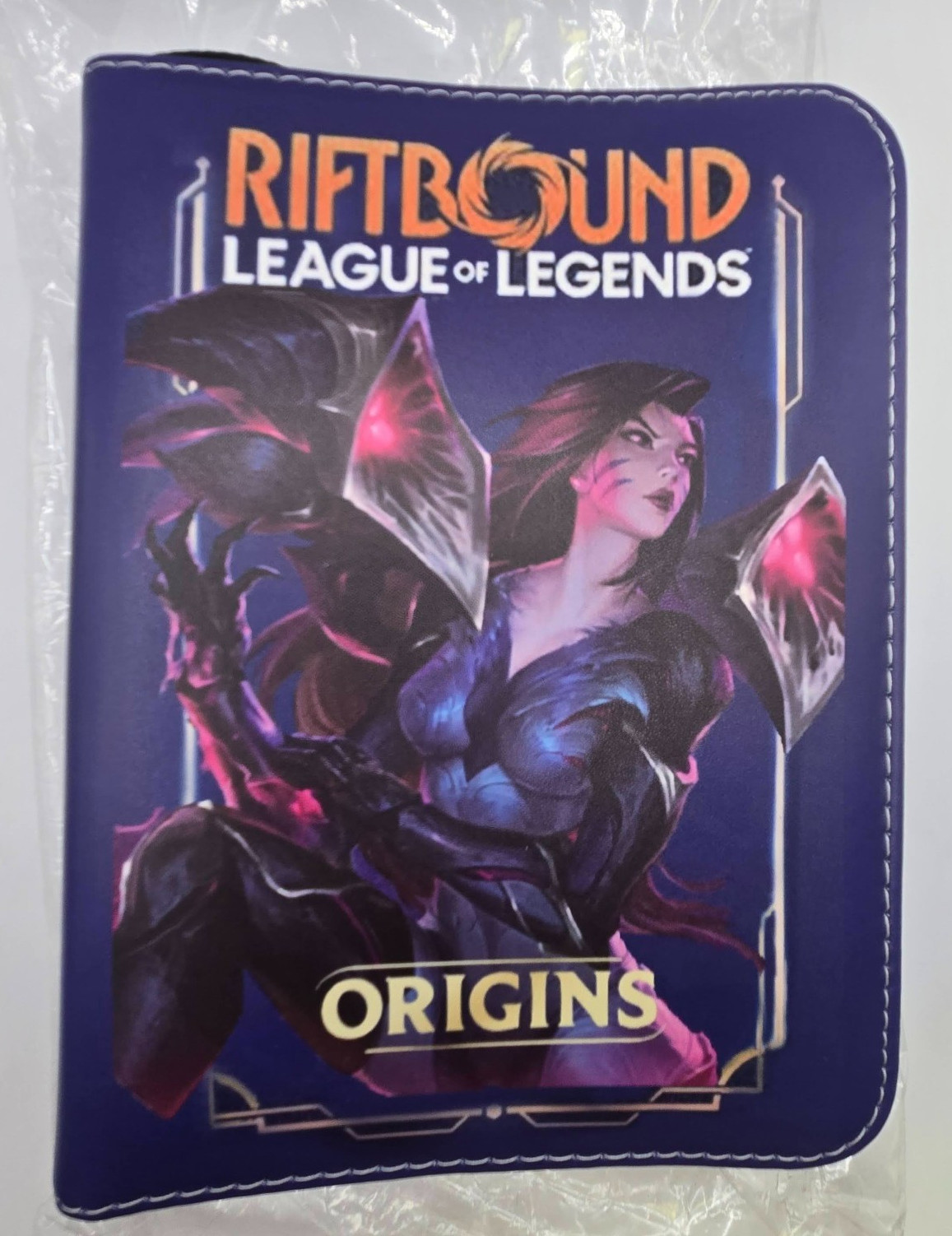 Card Binder TCG Card Holder Riftbound League of Legends Kai'Sa / ORIGINS
