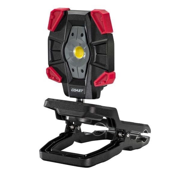 NIB Coast Rechargeable LED Clamp Work Light, 3900 Lumens, CWL400R