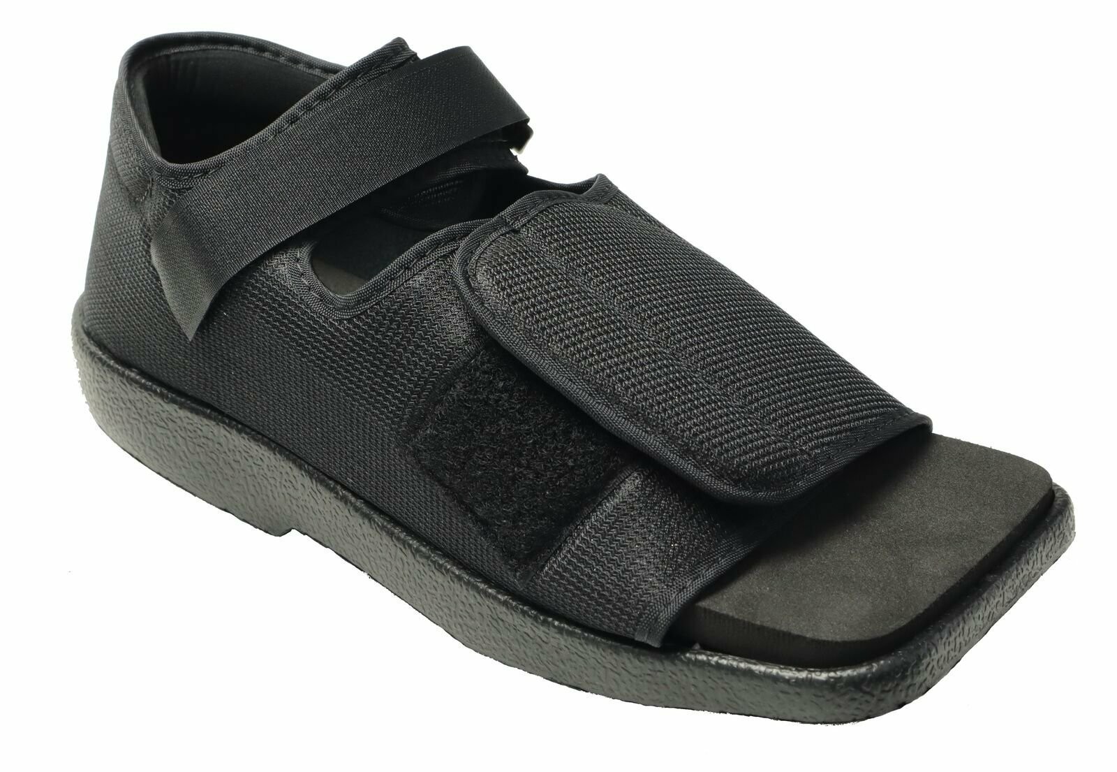 NEW Post Op Broken Toe Foot Fracture Square Toe Walking Shoe - Mens