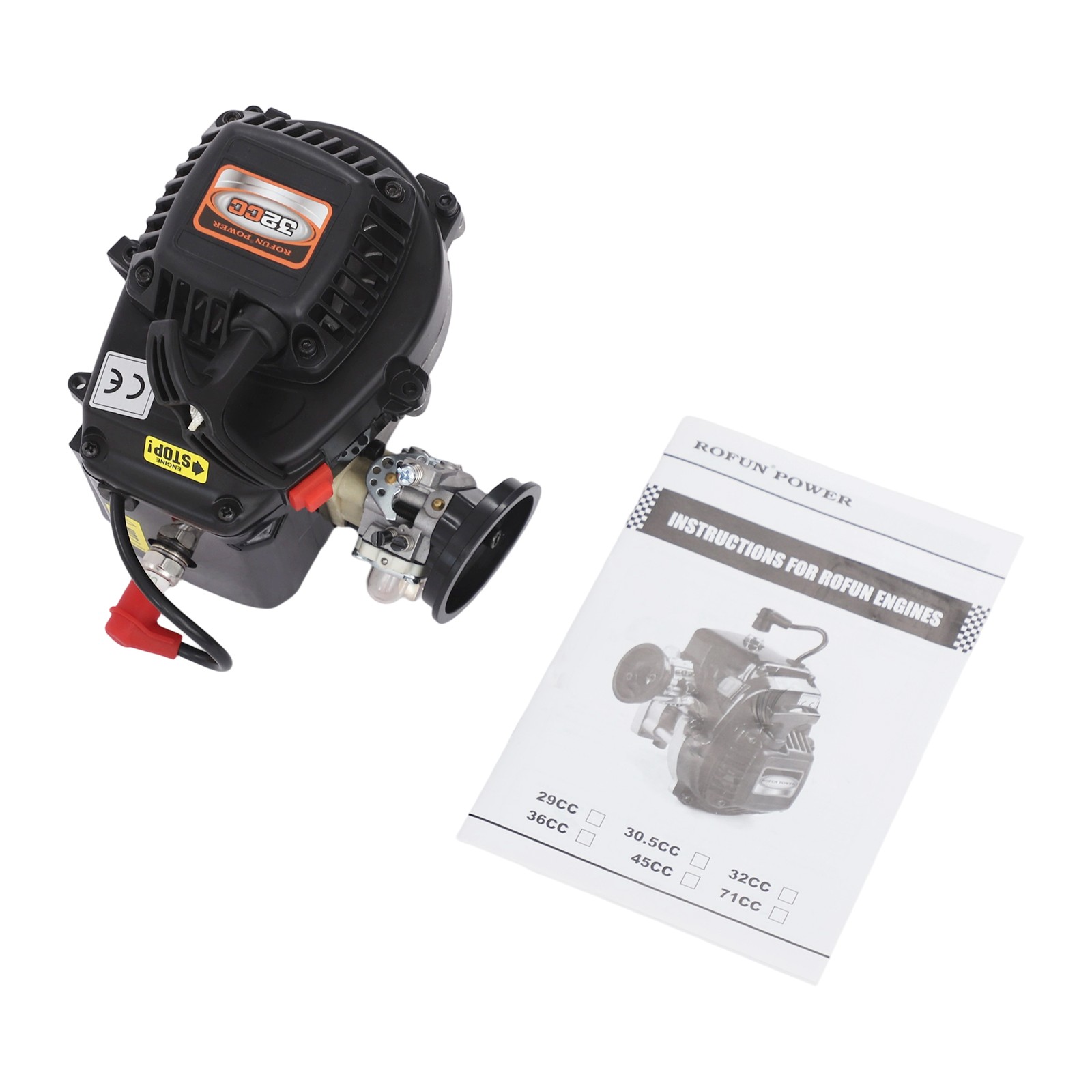 1/5 Scale Rc Car 32cc 4 Bolts Gas Engine For Rovan Hpi Baja 5T 5B King Motor