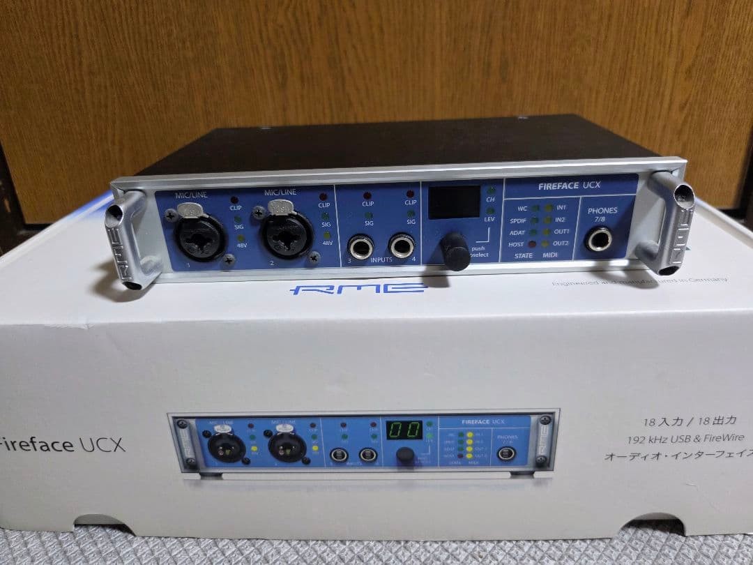 RME Fireface UCX 36-Channel USB FireWire Audio Interface Boxed Tested Excellent