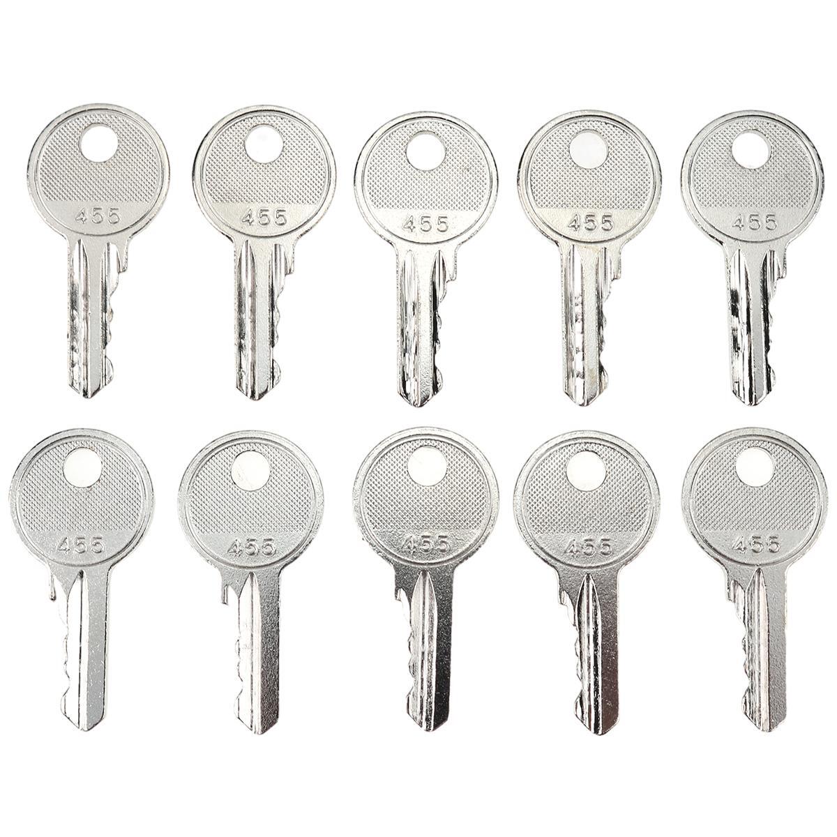 10pcs Ignition Keys 455 104466 Fit For Skyjack Genie Terex Lift Vermeer Trencher
