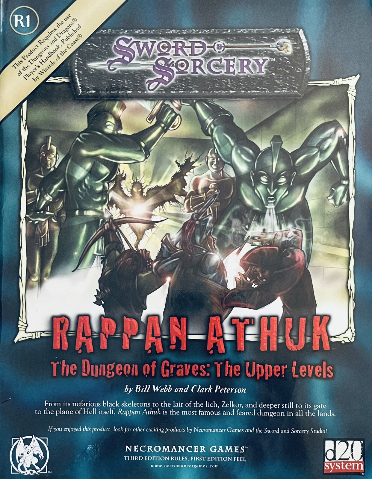 Sword and Sorcery Rappan Athuk : The Dungeon of Graves: The Upper Levels
