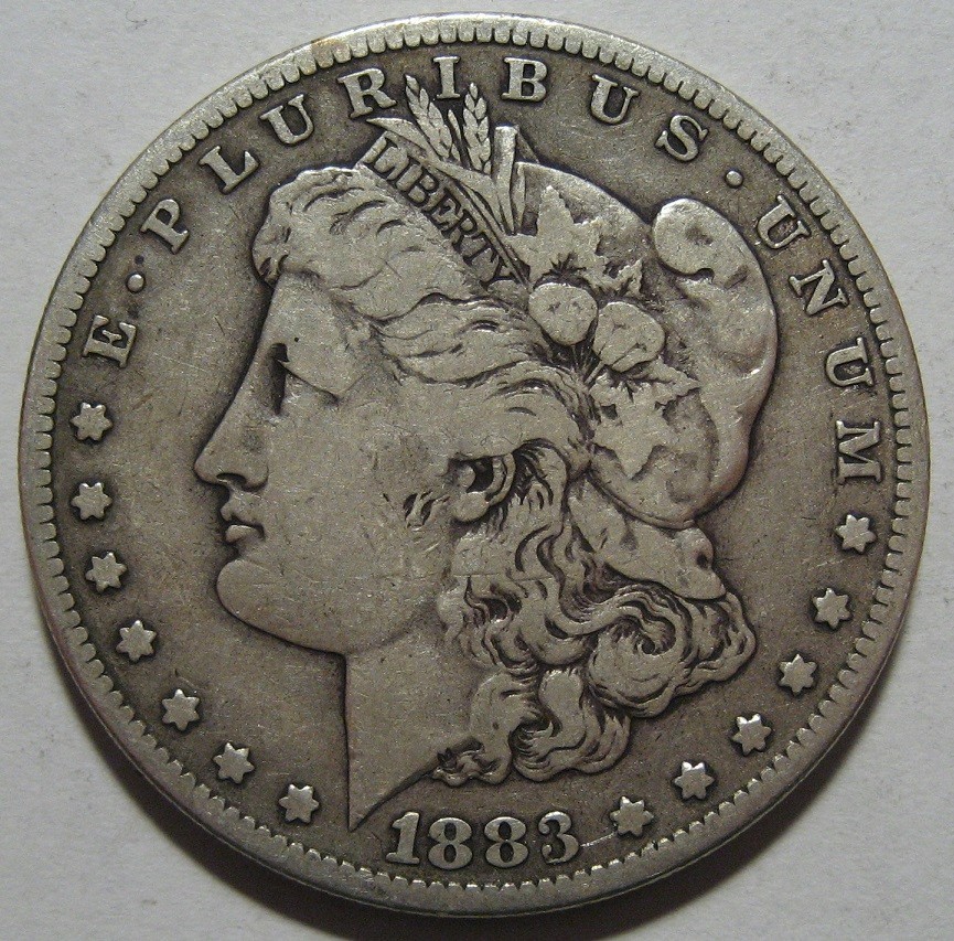 = 1883-S FINE+ MORGAN Dollar, Super EYE Appeal, FREE Shipping
