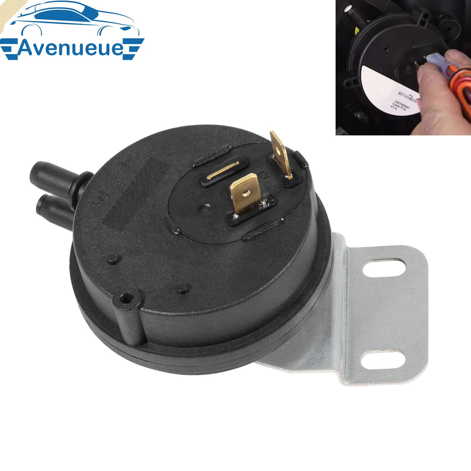 632444 Furnace Air Pressure Switch for Nordyne Intertherm Miller Gibson Furnaces
