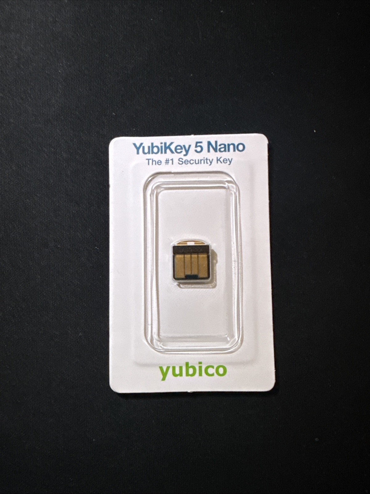 YubiKey 5 Nano USB-A Security Key