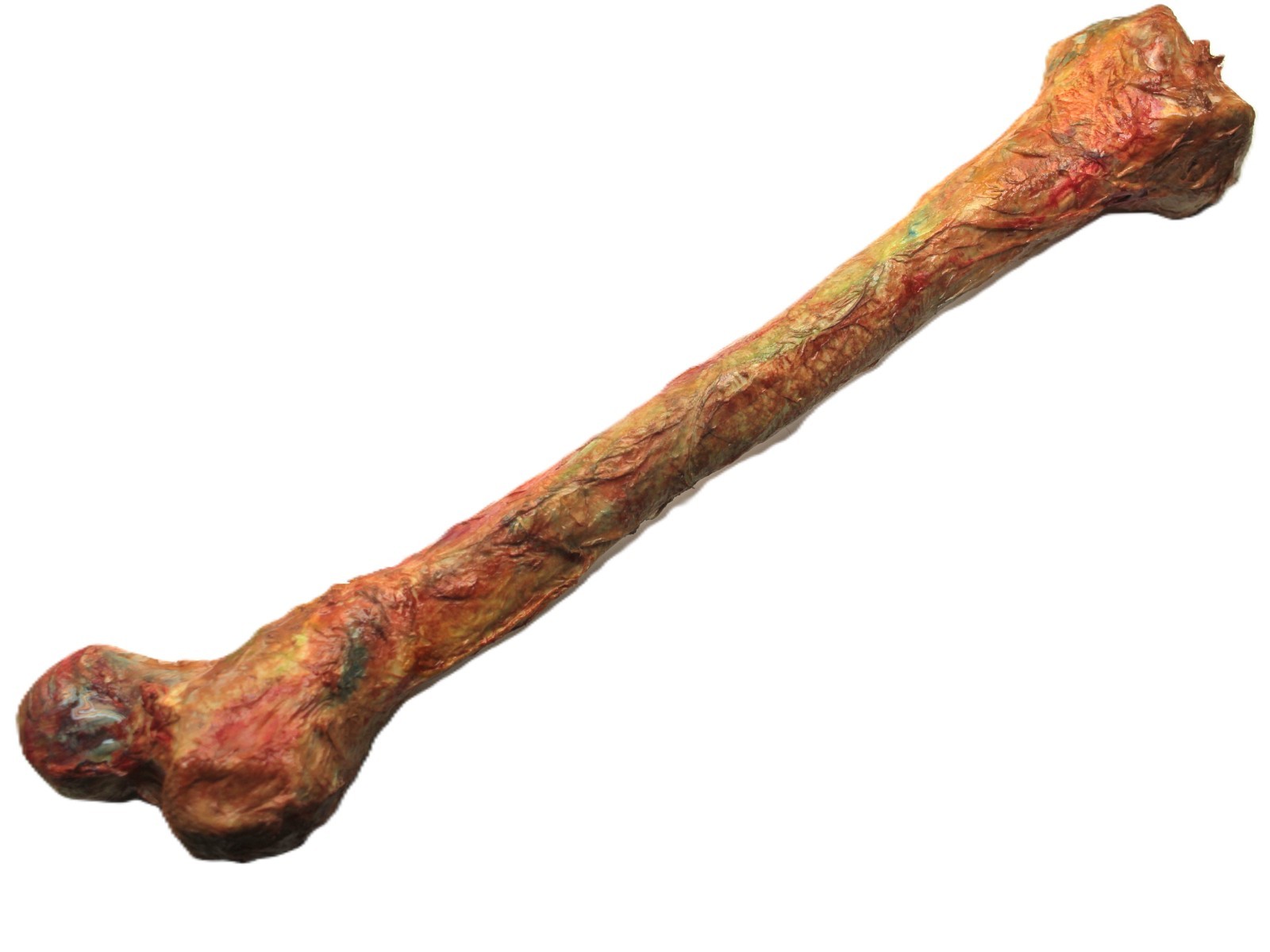 Bridgewater Triangle Human Femur Sci-Fi Horror Prop Hand Painted