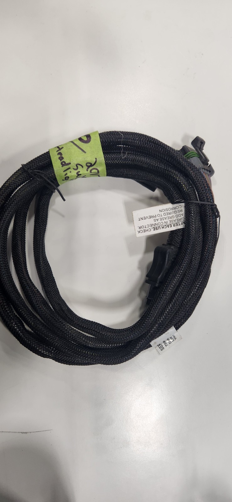 GENUINE OEM WESTERN FISHER 11-PIN TRUCK SIDE PLOW LIGHT HARNESS 73970