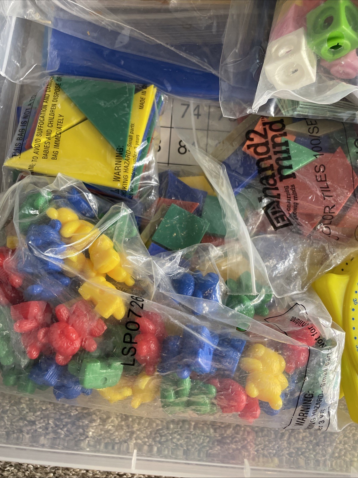 Saxon Home Study Math Kit Hand2mind Manipulatives Like New