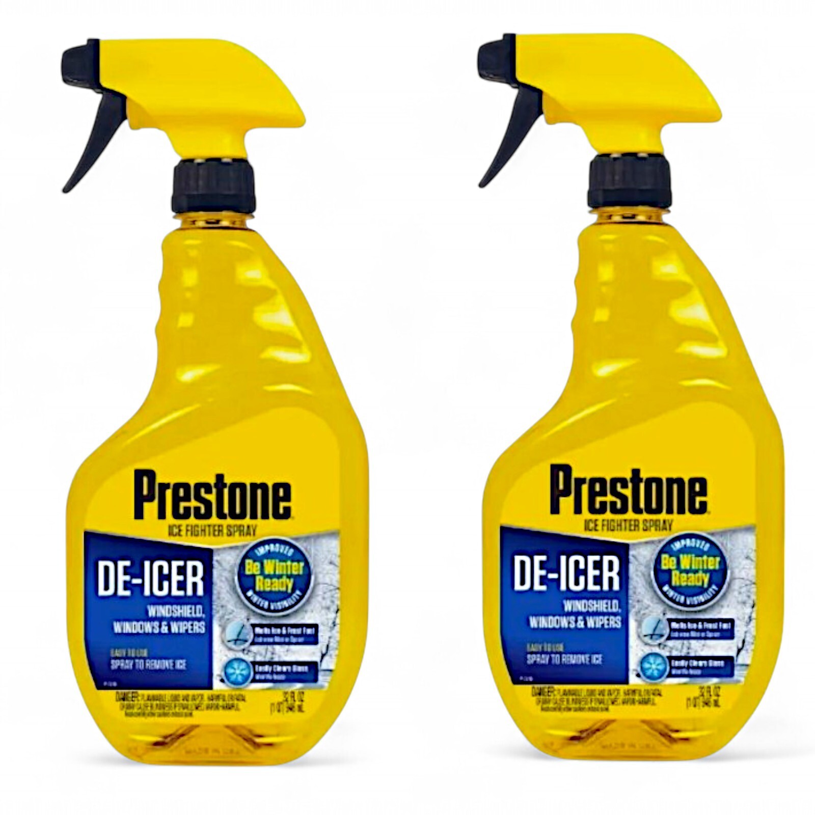 Prestone Trigger Spray Windshield De-Icer 32oz (2 Pack)