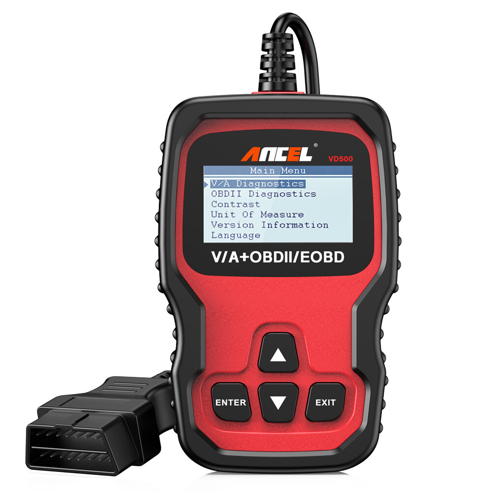 ANCEL VD500-US OBD2 Scanner Code Reader ABS SRS EPB Oil Diagnostic Tool For VAG