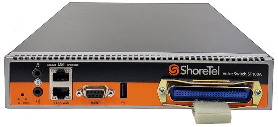 REF “A’ STOCK - ShoreTel ShoreGear ST100A 600-11136-09 IP VOIP Voice Switch