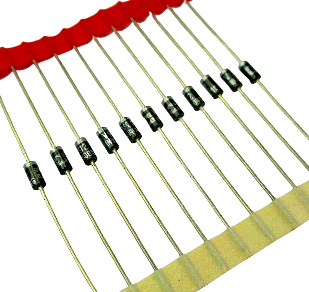 50x (50pcs) - Rectron 1N4004 1A 400V Diode Rectifier DO-41 USA Free Shipping