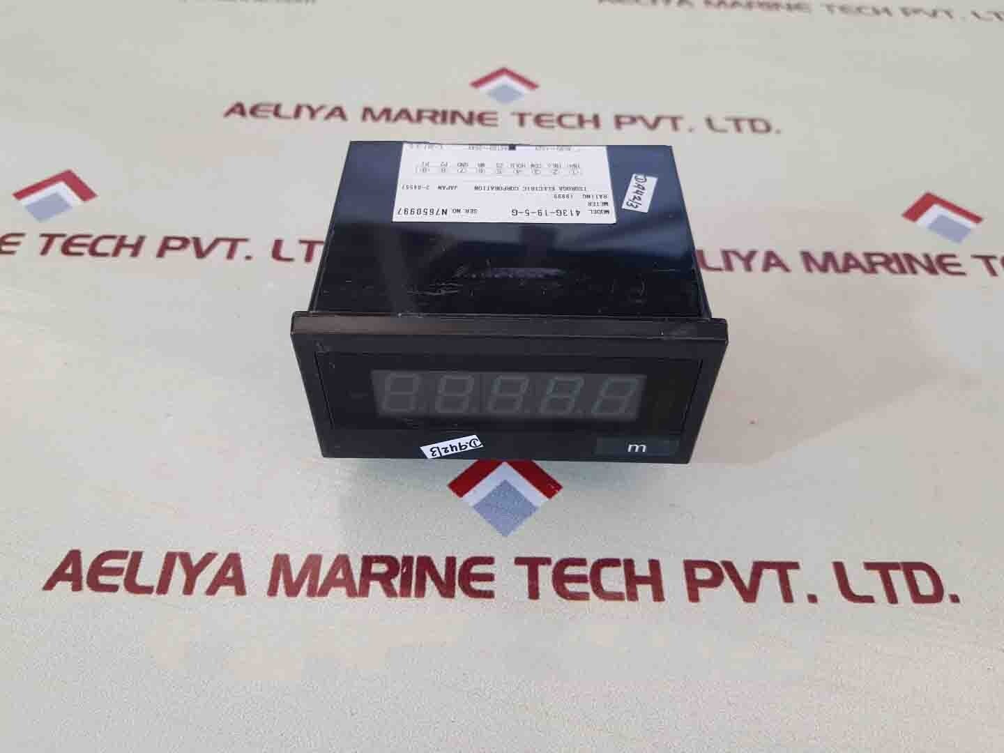 Tsuruga electric 413g-19-5-g digital instrument meter