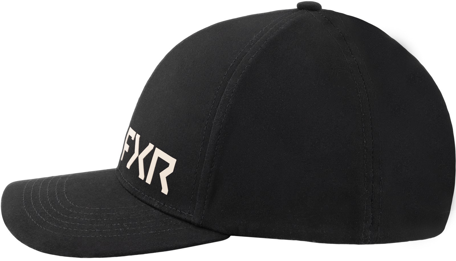 FXR Evo Flexfit Hat Black/Bone LG/XL